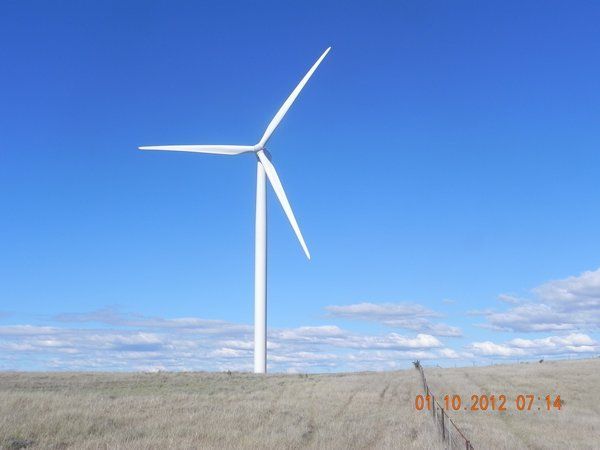 Visit to 2 Australian wind farms - 2012